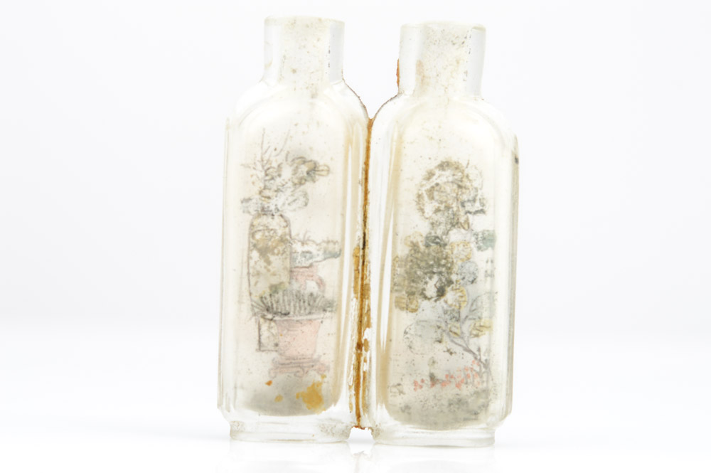 Antique Chinese Glass Double Snuff Bottle