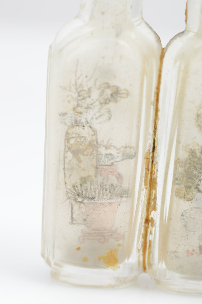 Antique Chinese Glass Double Snuff Bottle