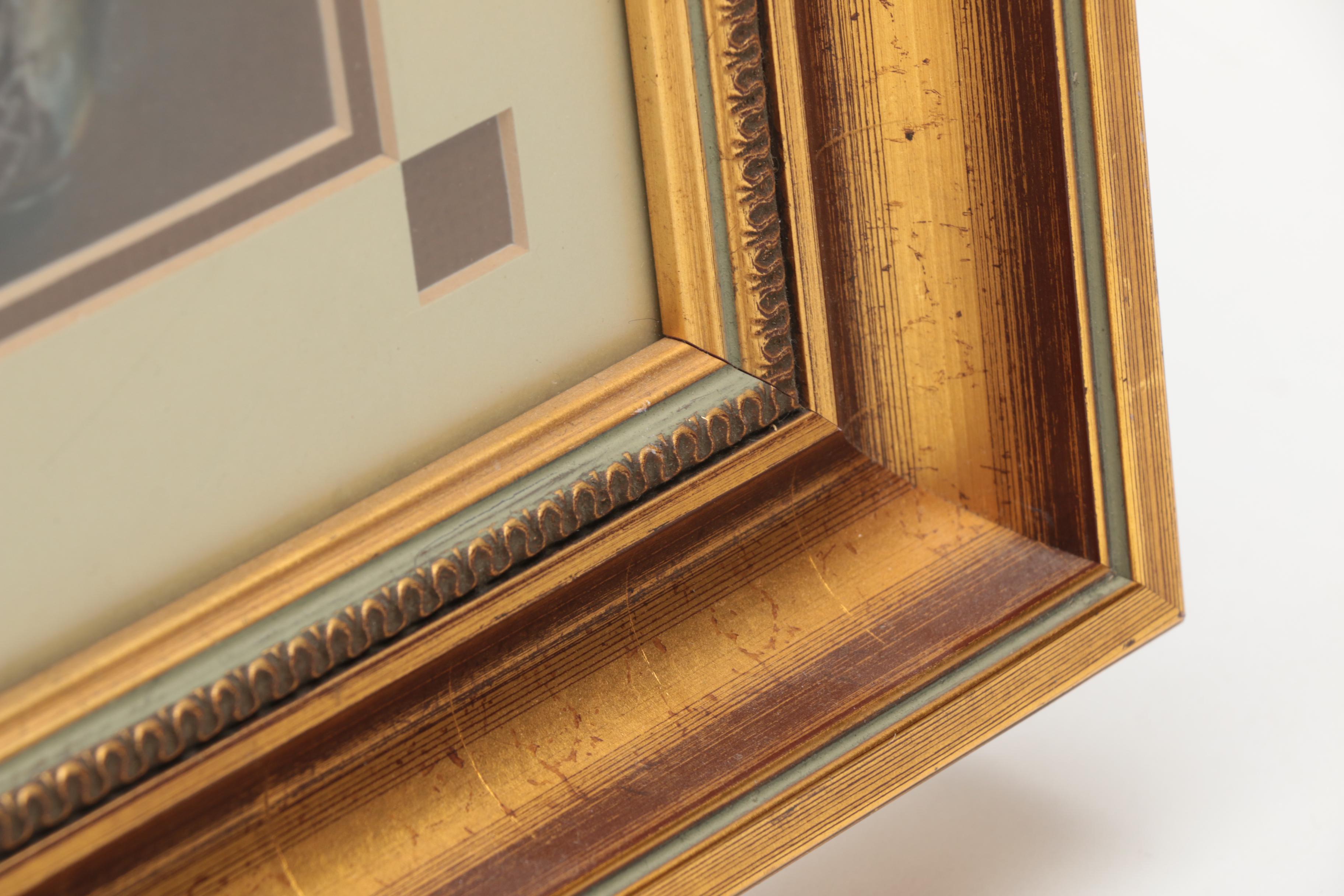 1989 Pastel Drawing After a 1911 Photograph on a Nez Perce Baby