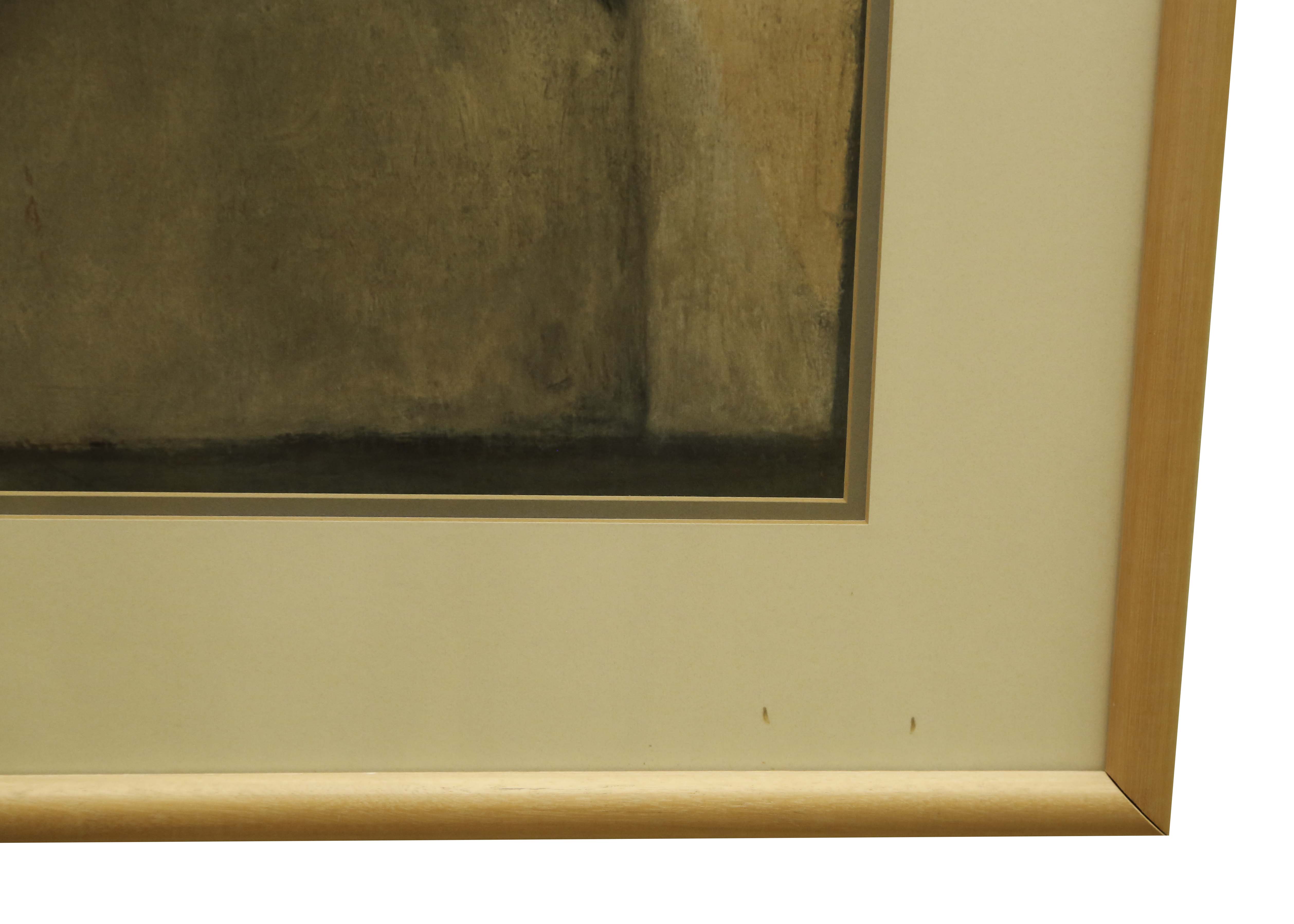 After Edgar Degas Offset Lithograph "Italian Landscape Seen Through an Arch"