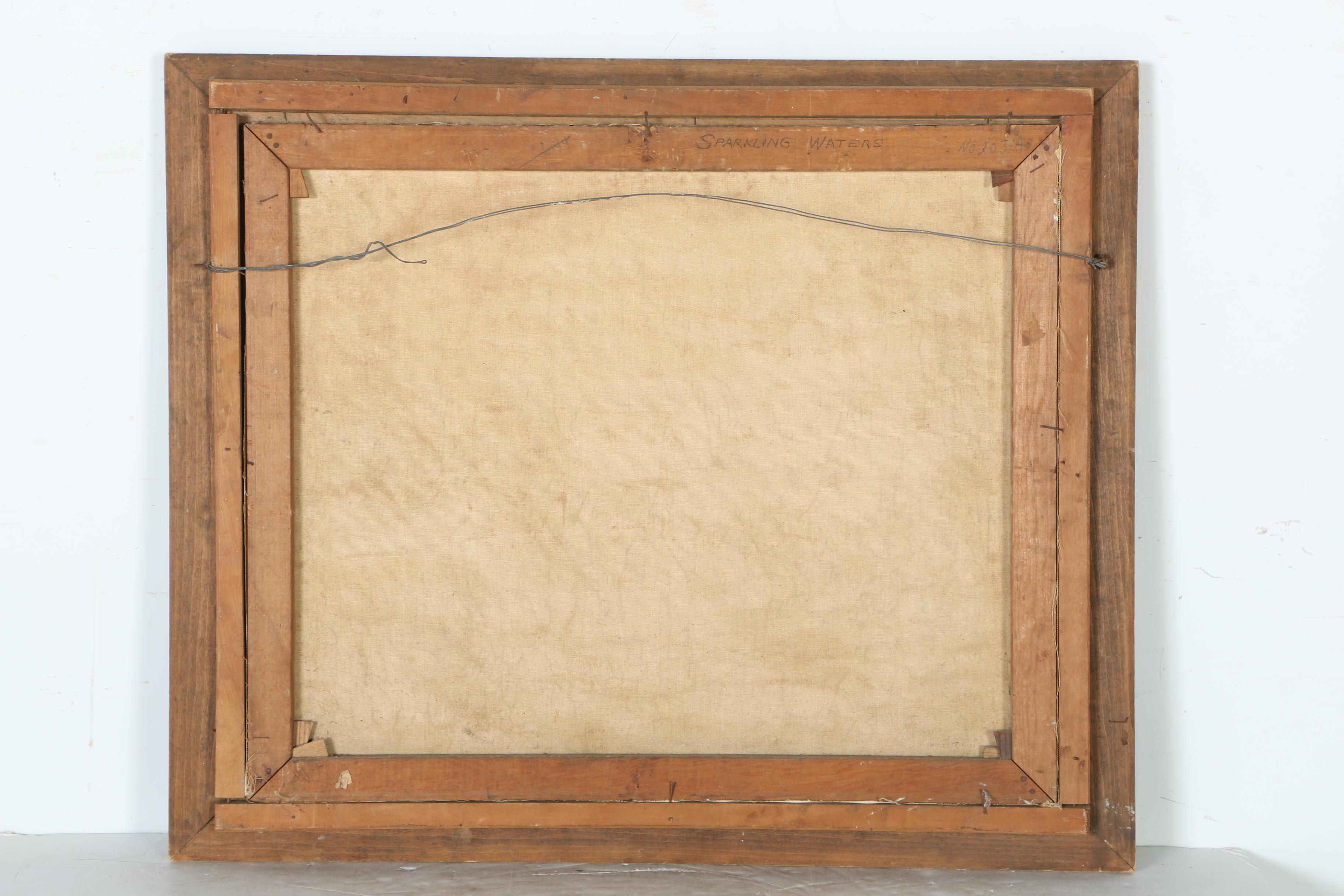 Charles Vickery Oil Painting "Sparkling Waters"