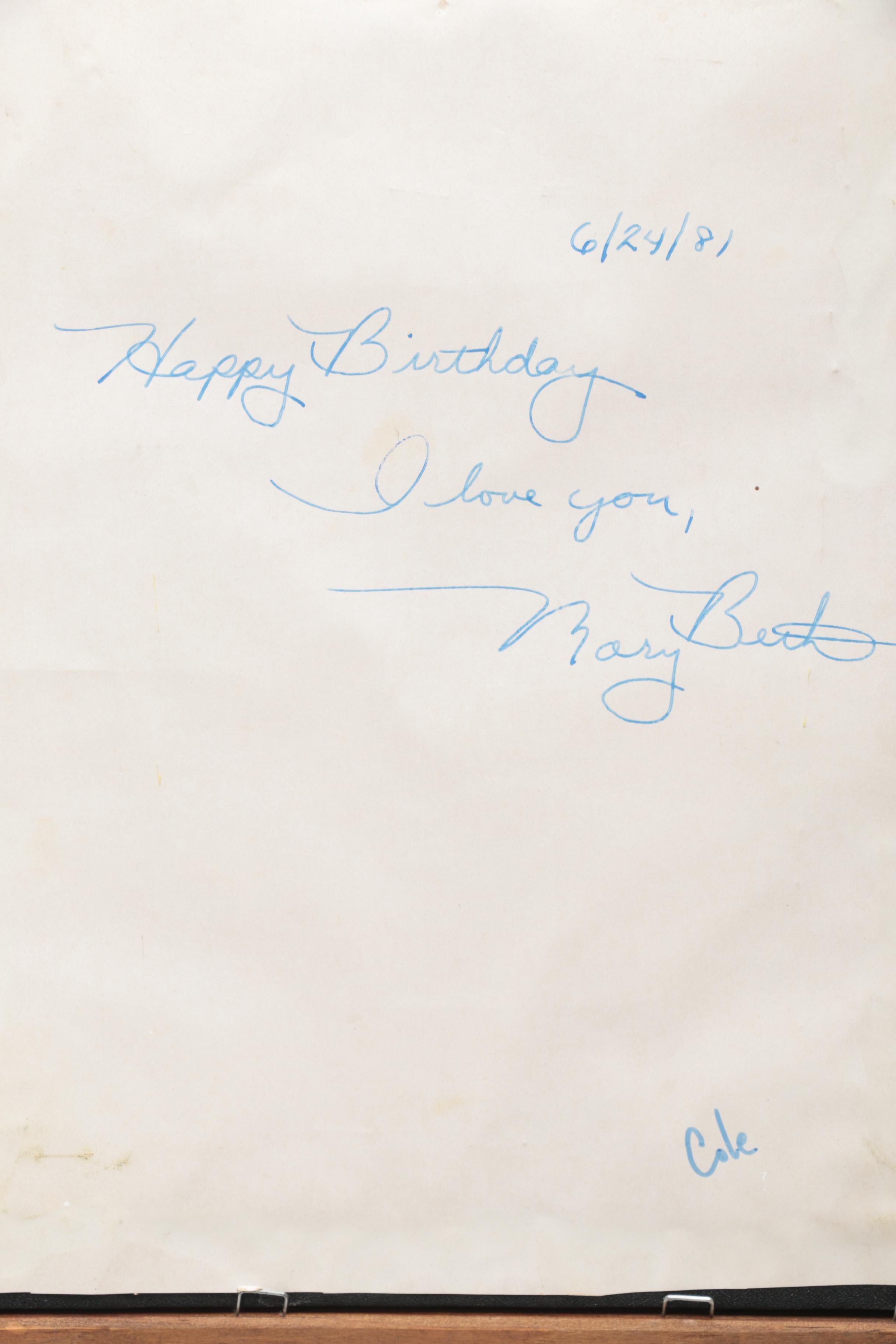 Framed Wire Artwork of a Unicorn