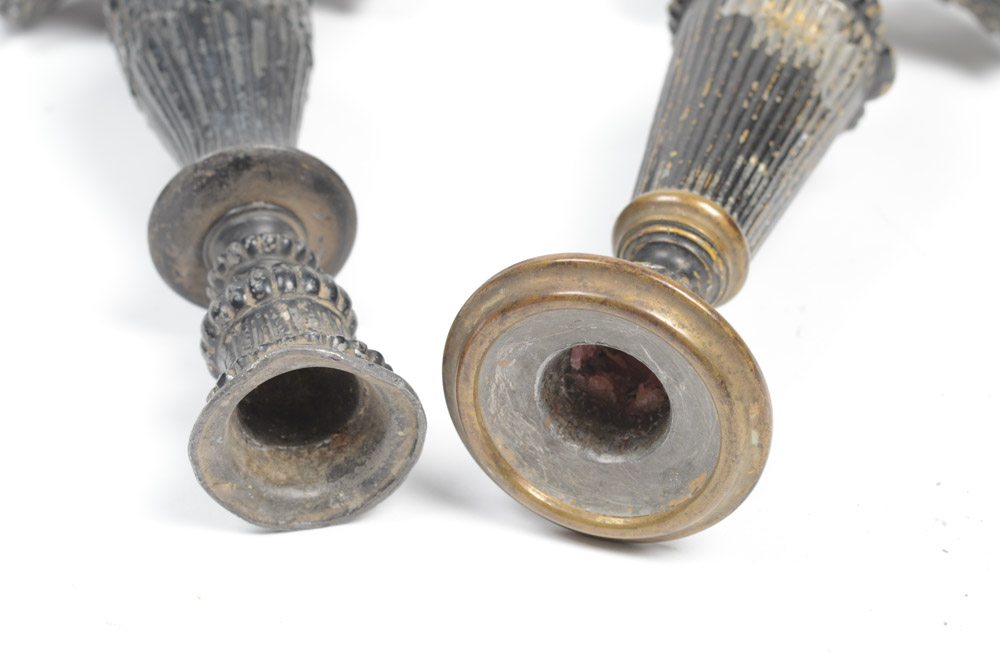 Two Antique Candlesticks