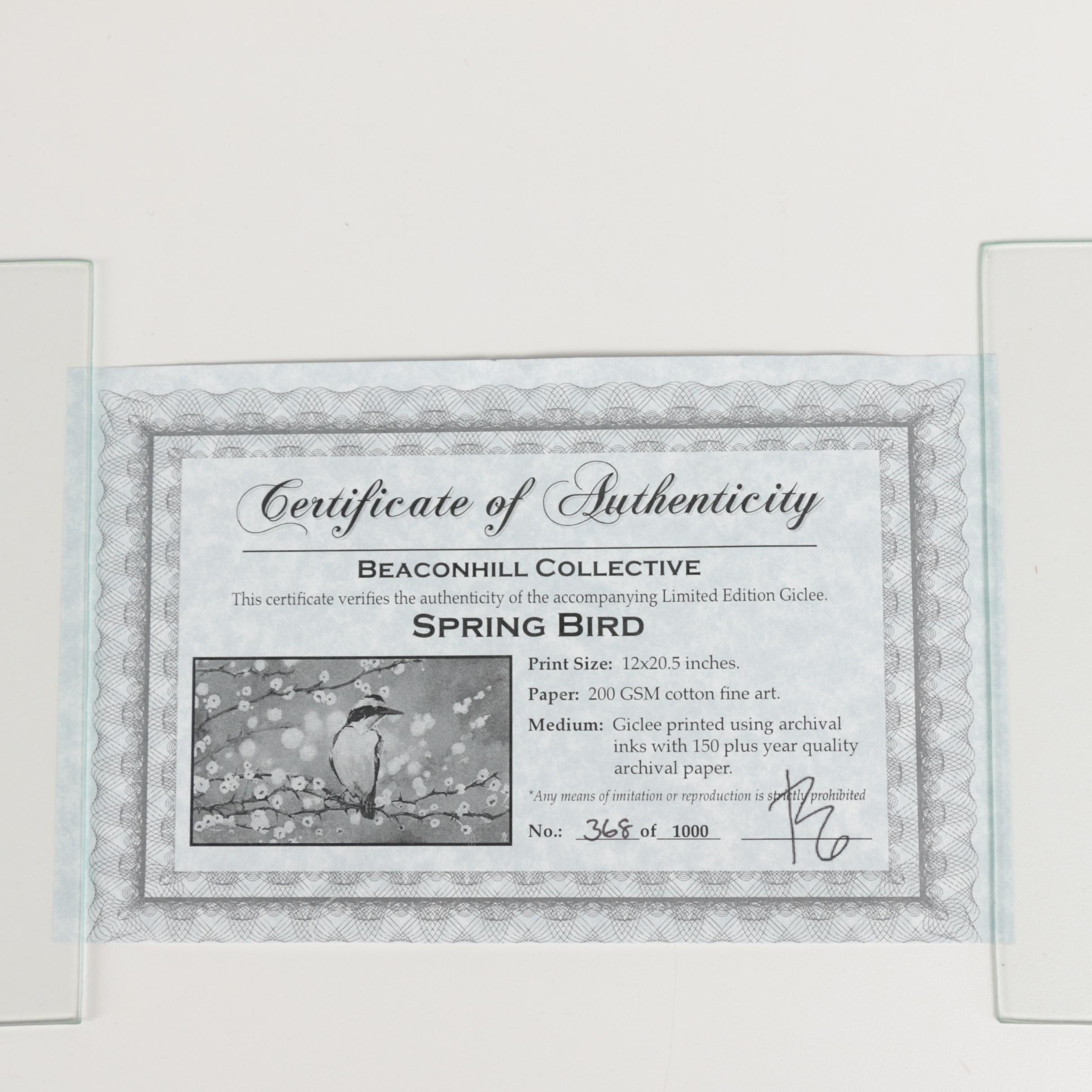 Limited Edition Giclée "Spring Bird"