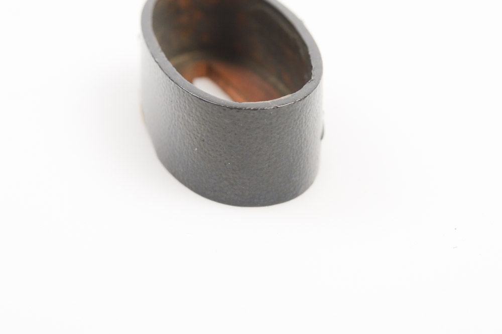 Antique Japanese Kashira Butt Cap and Fuchi Hilt Collar