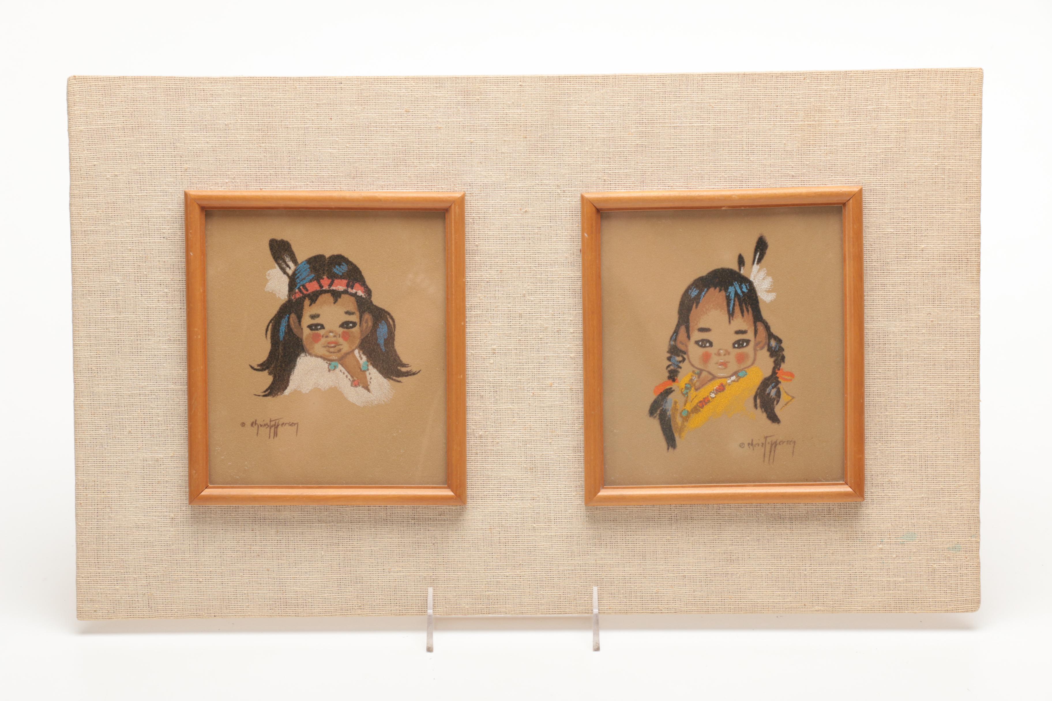 Collection of Gerda Christoffersen Serigraphs on Paper