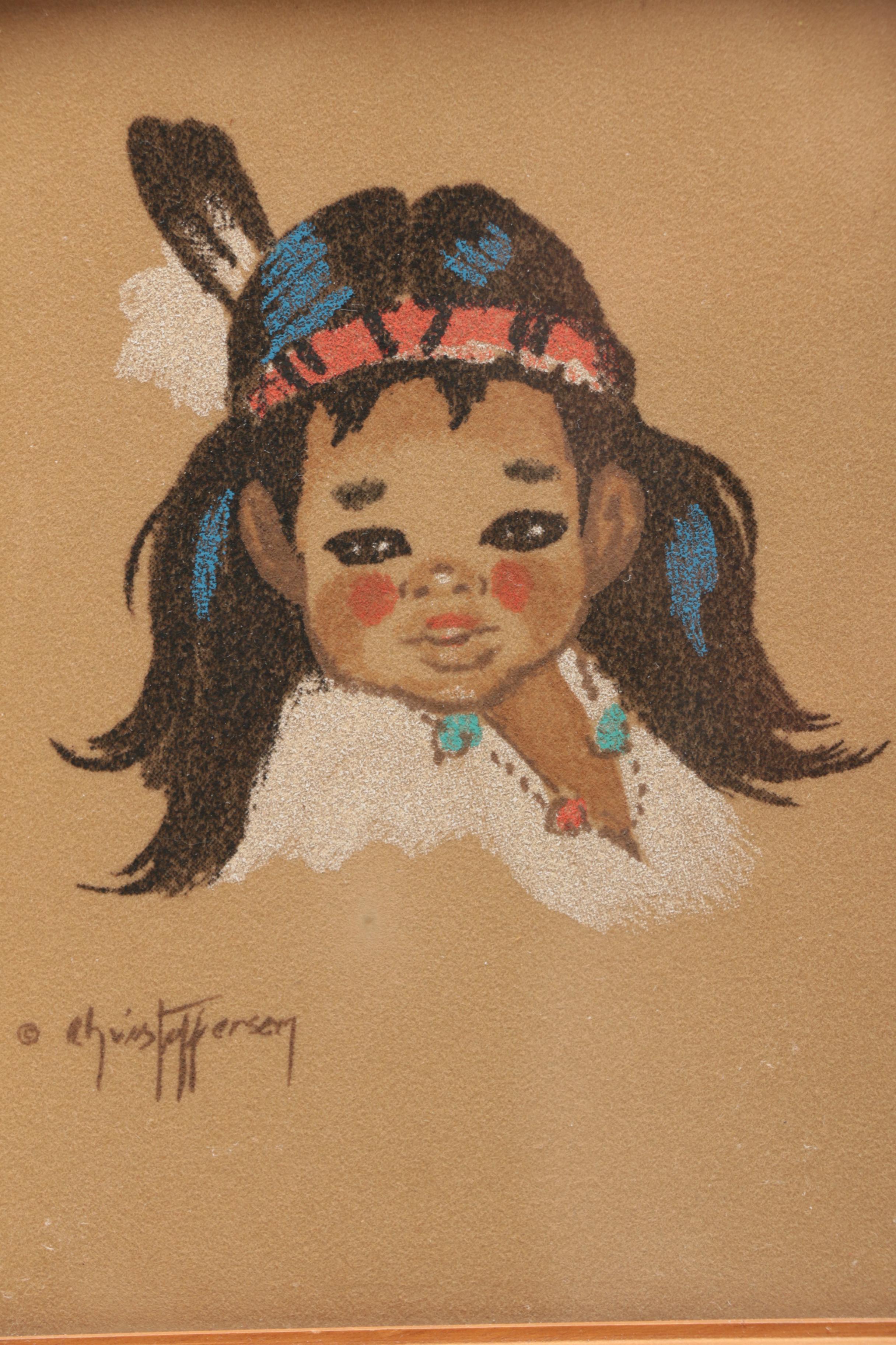 Collection of Gerda Christoffersen Serigraphs on Paper