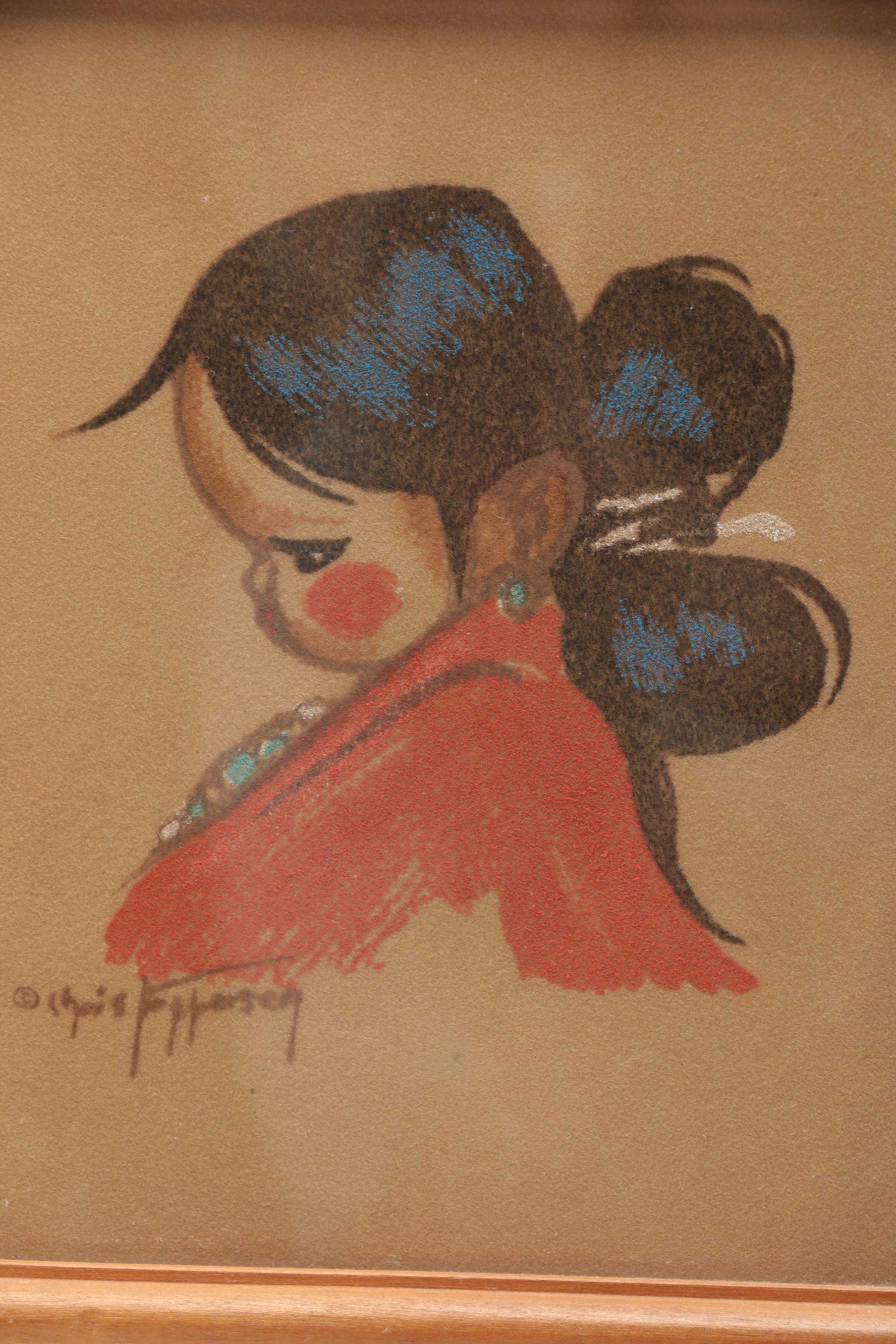 Collection of Gerda Christoffersen Serigraphs on Paper