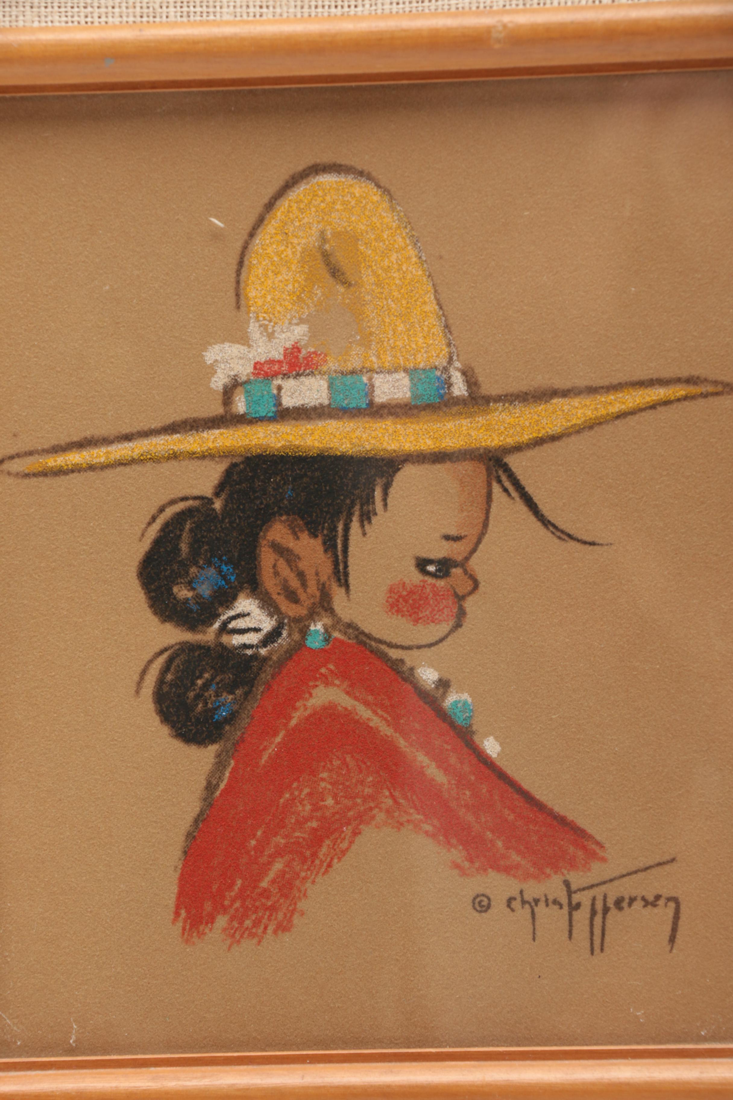 Collection of Gerda Christoffersen Serigraphs on Paper