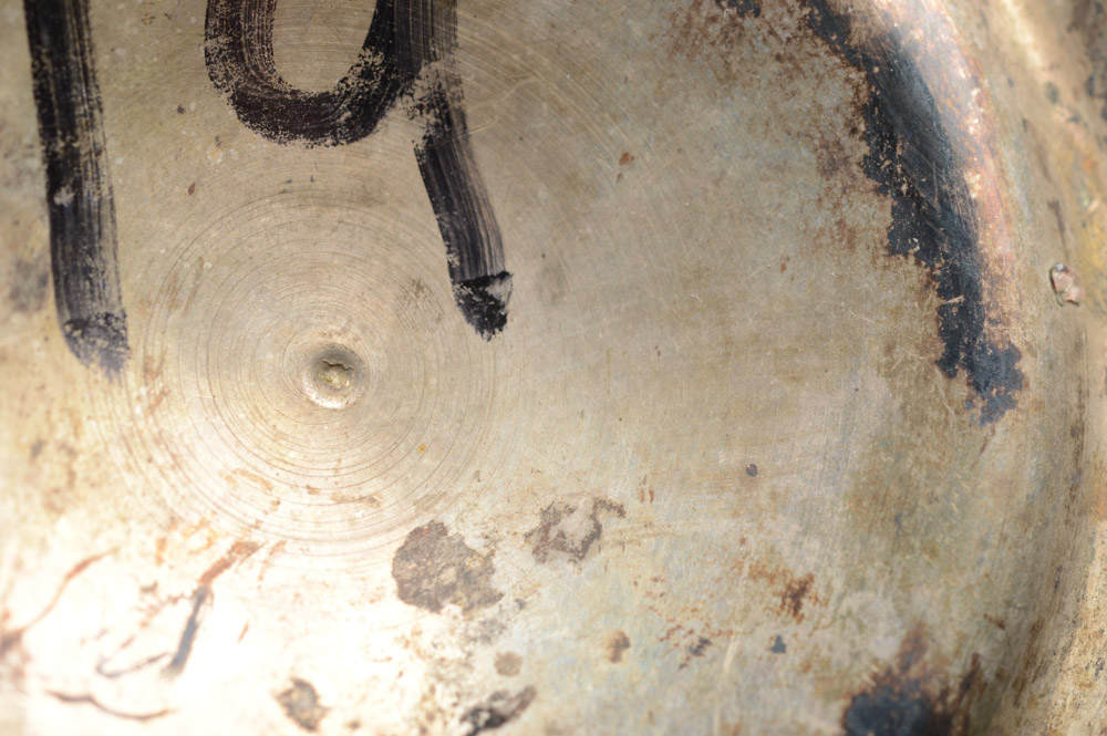 Two Antique Copper Candlesticks