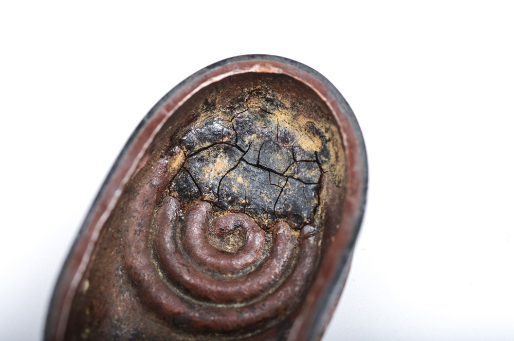 Antique Japanese Kashira Butt Cap and Fuchi Hilt Collar