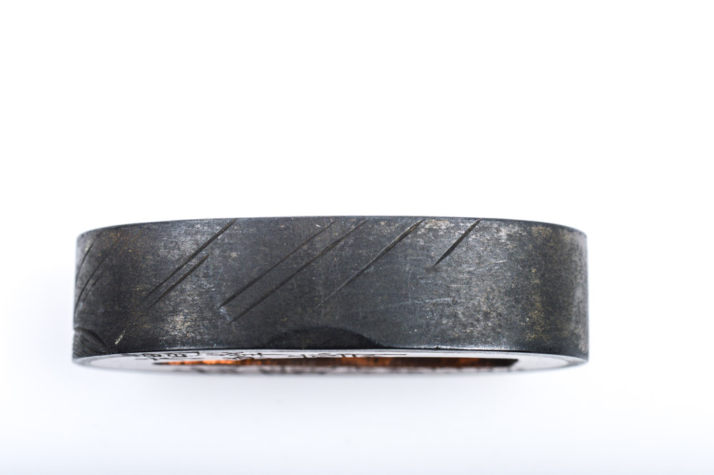 Antique Japanese Kashira Butt Cap and Fuchi Hilt Collar