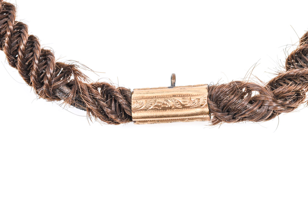 Victorian Mourning Jewelry Watch Chain