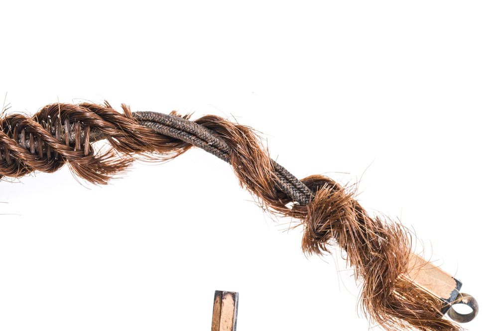 Victorian Mourning Jewelry Watch Chain