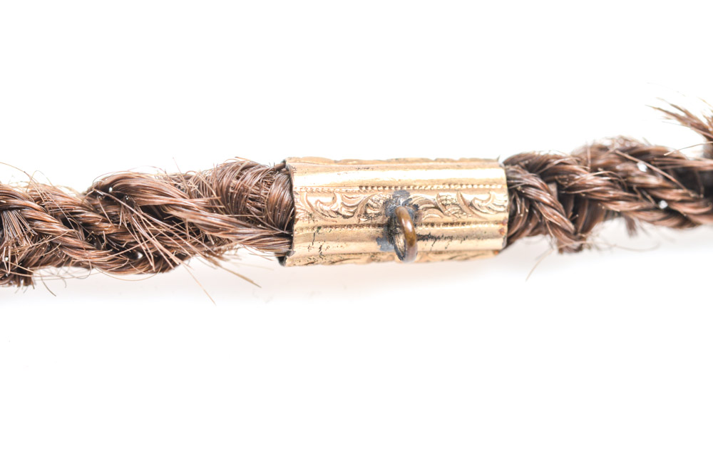 Victorian Mourning Jewelry Watch Chain