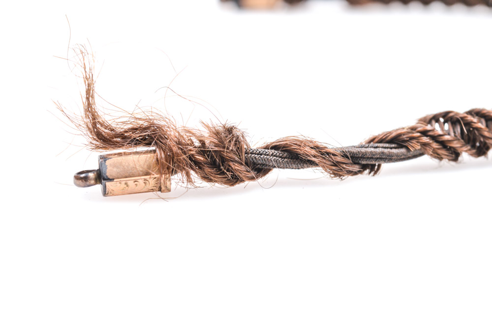 Victorian Mourning Jewelry Watch Chain