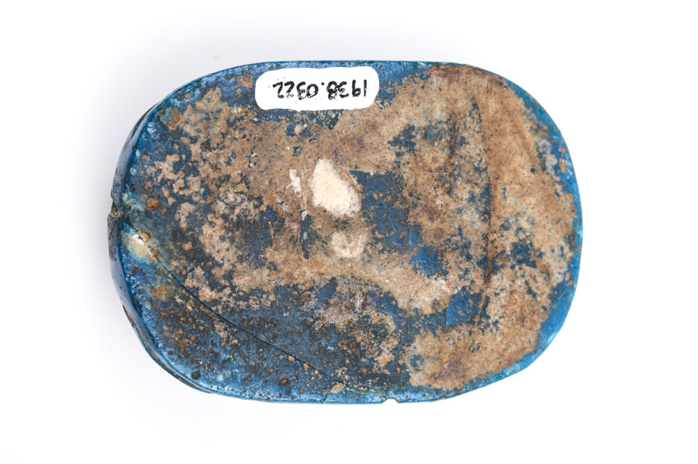 Antique Egyptian Blue Scarab