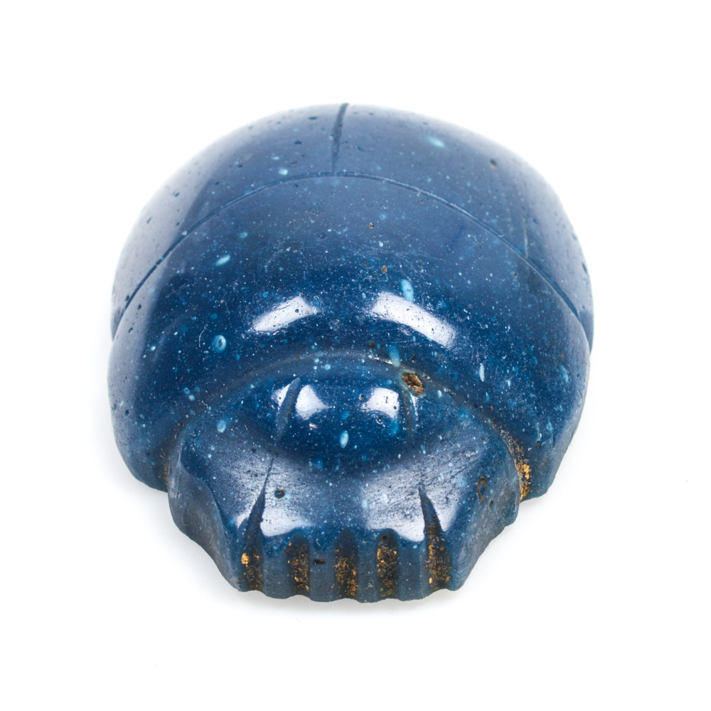 Antique Egyptian Blue Scarab