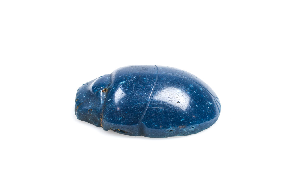Antique Egyptian Blue Scarab