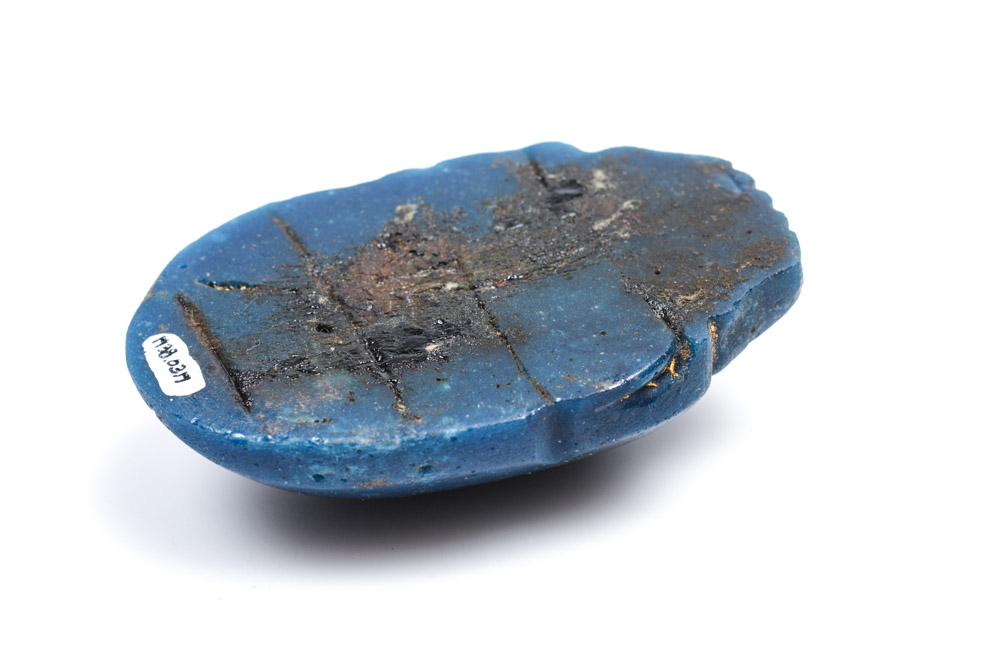 Antique Egyptian Blue Scarab