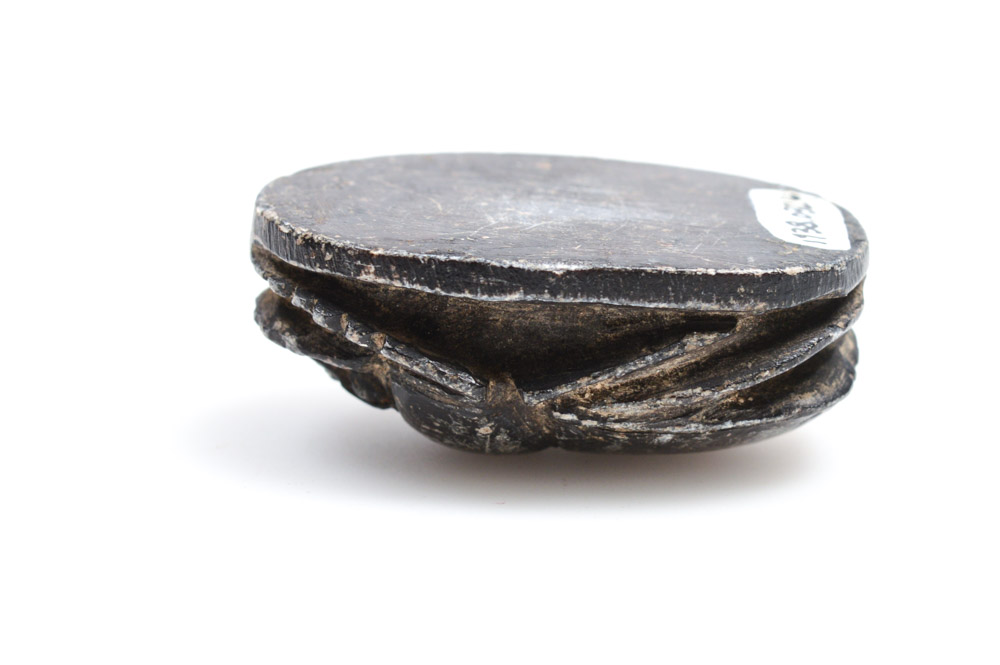 Antique Egyptian Black Wood Scarab