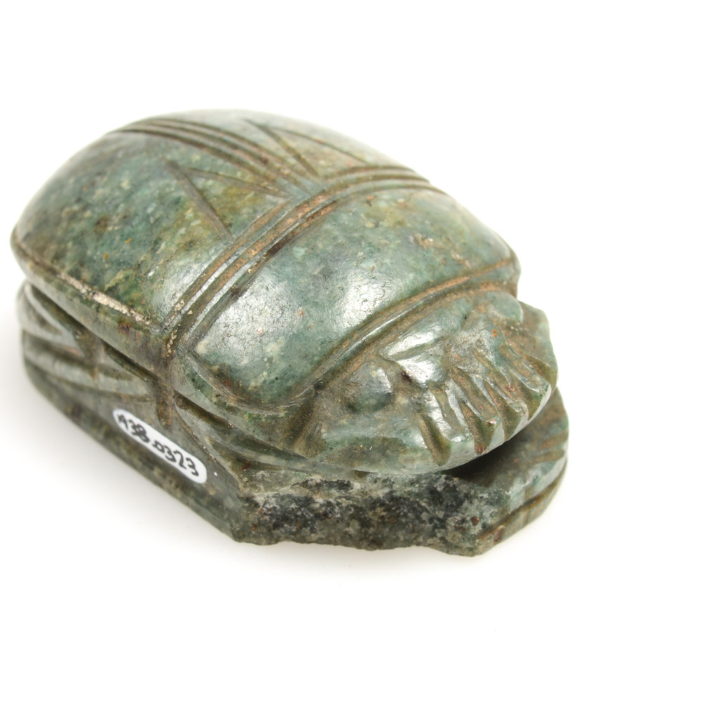 Antique Egyptian Green Scarab