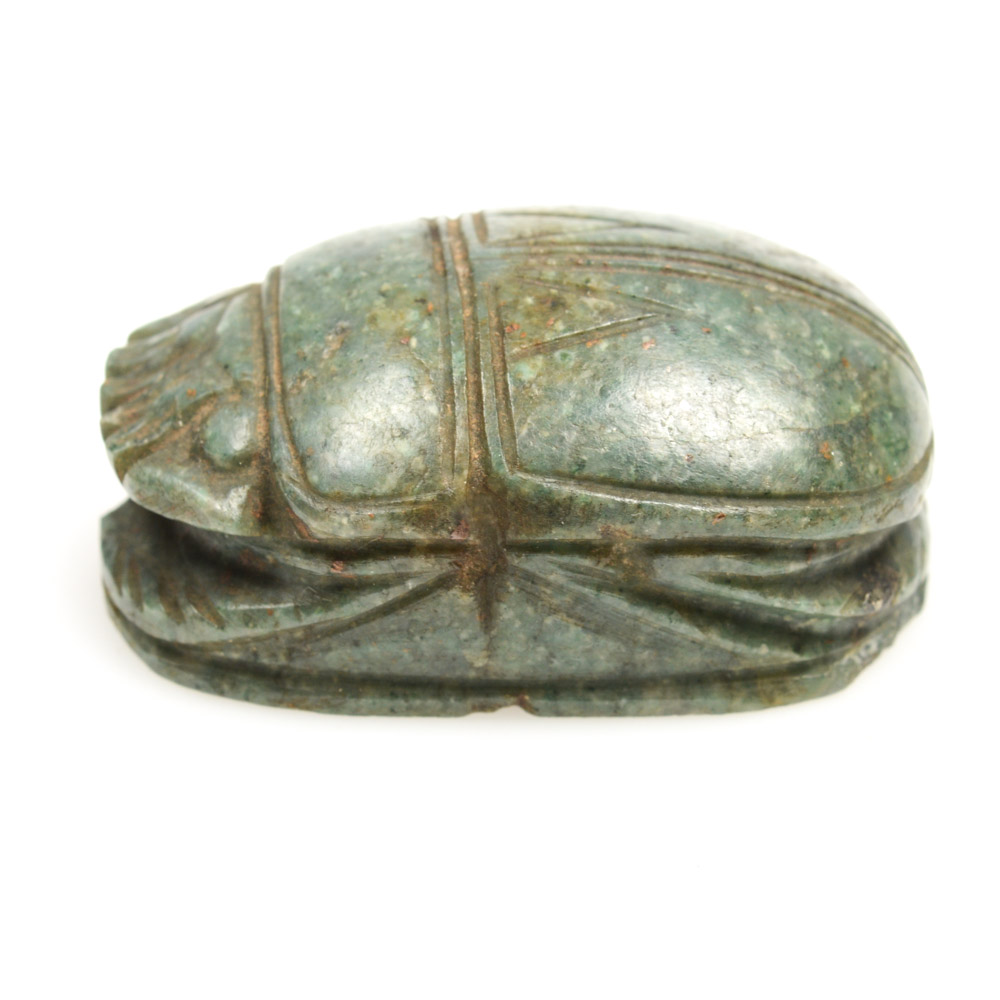Antique Egyptian Green Scarab