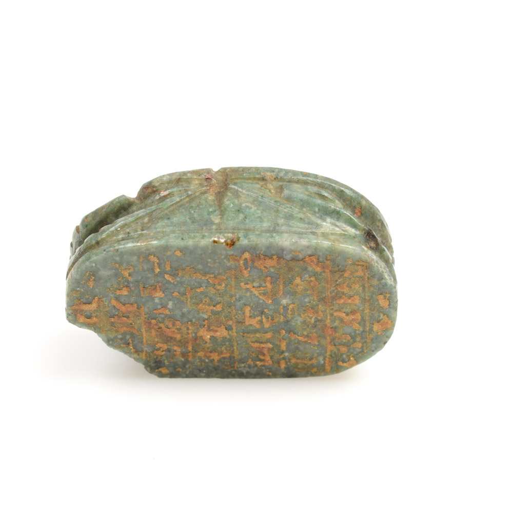 Antique Egyptian Green Scarab
