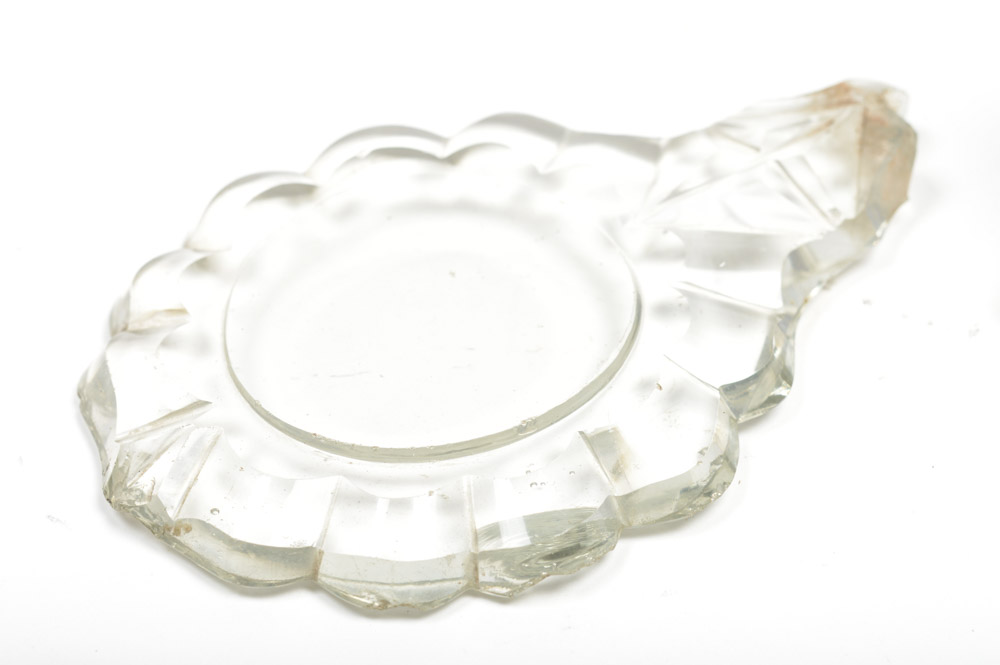 Antique Mexican Glass Monstrance