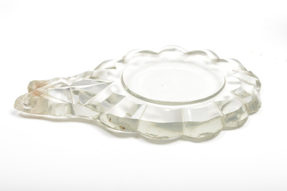 Antique Mexican Glass Monstrance