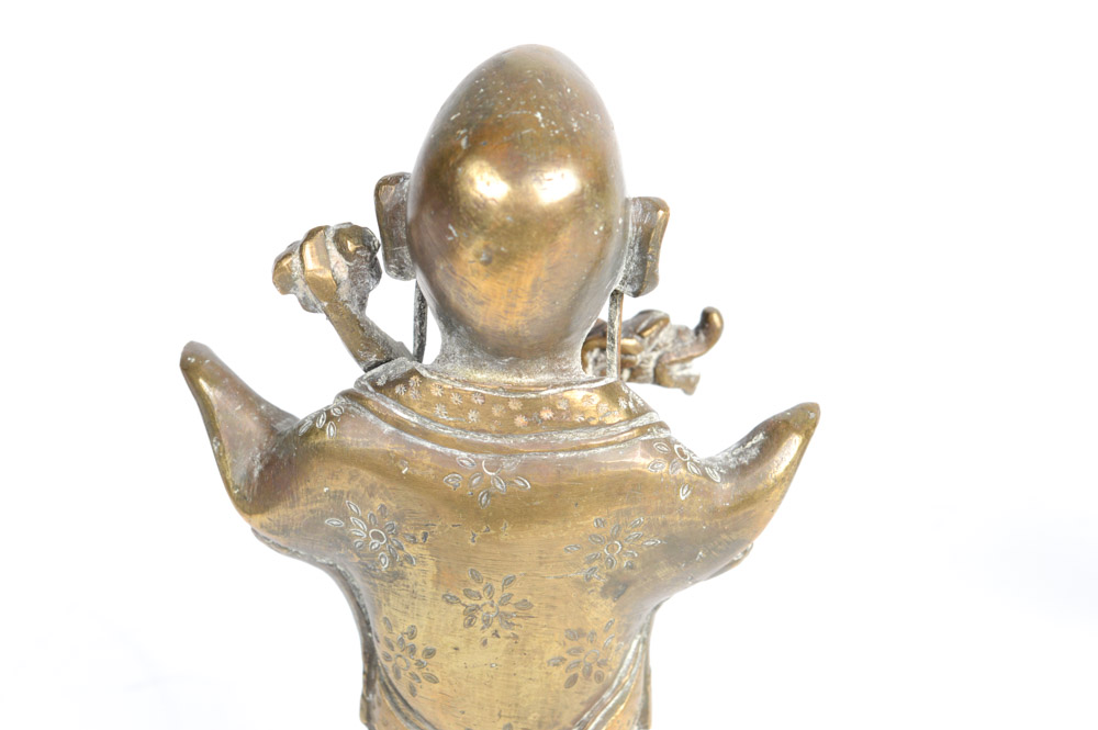 Early 20th Century Brass Daoist Immortals Figures