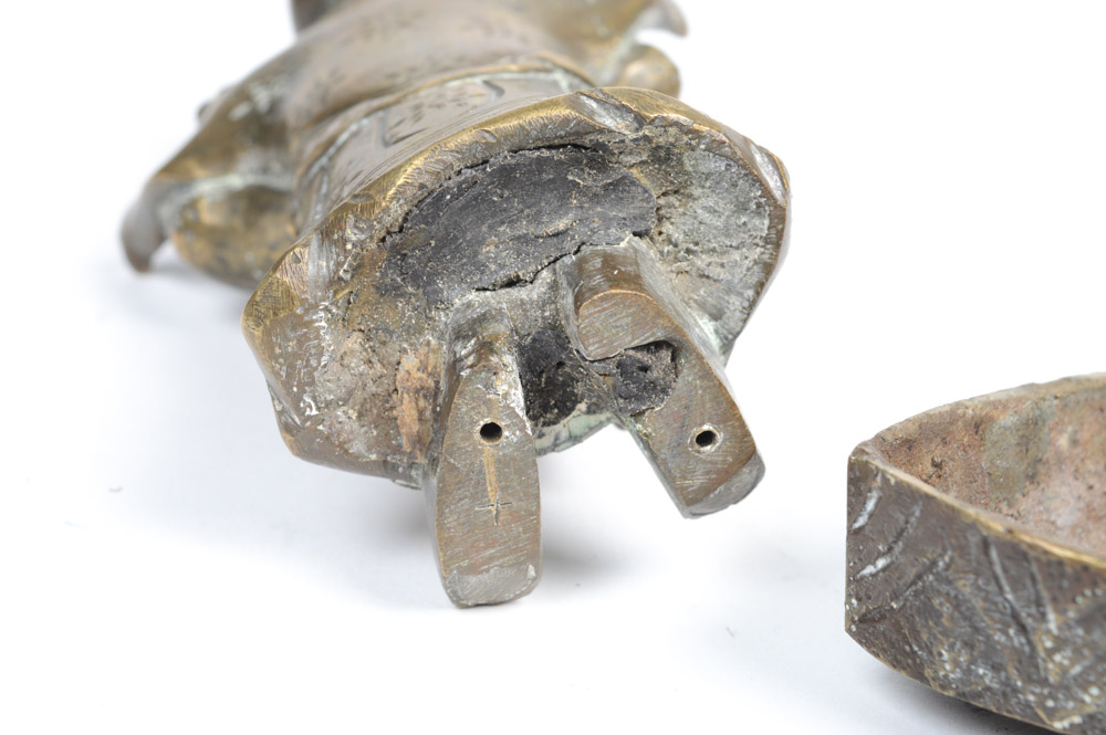 Early 20th Century Brass Daoist Immortals Figures