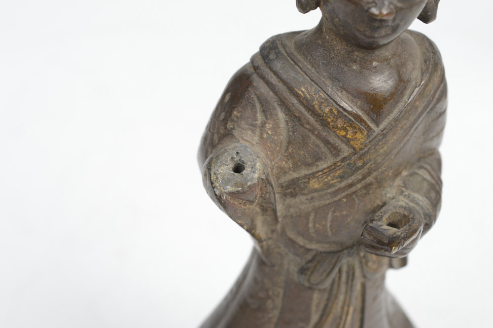 Early 20th Century Brass Daoist Immortals Figures