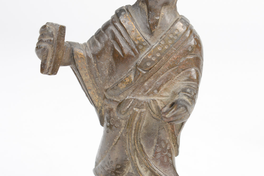 Early 20th Century Brass Daoist Immortals Figures
