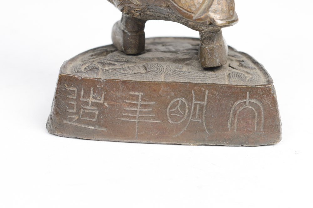 Early 20th Century Brass Daoist Immortals Figures