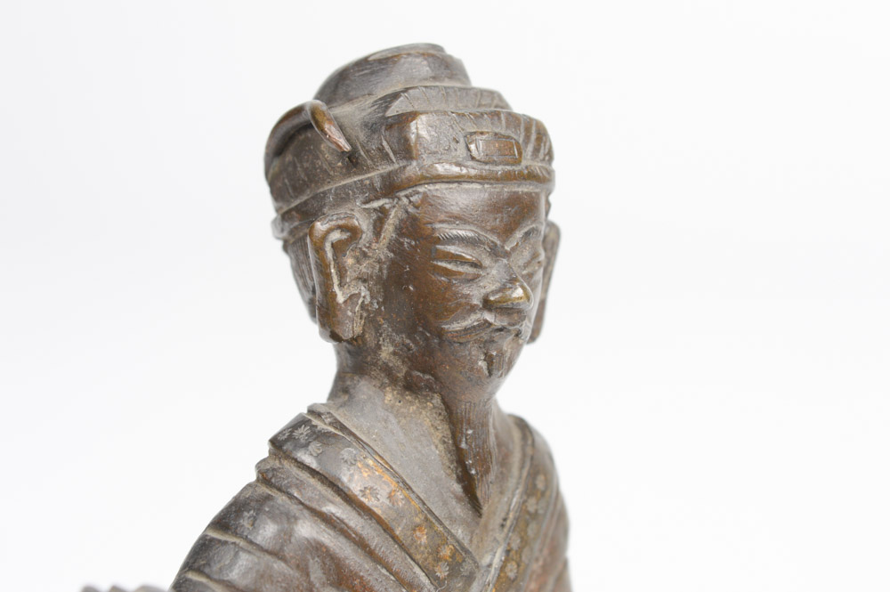 Early 20th Century Brass Daoist Immortals Figures