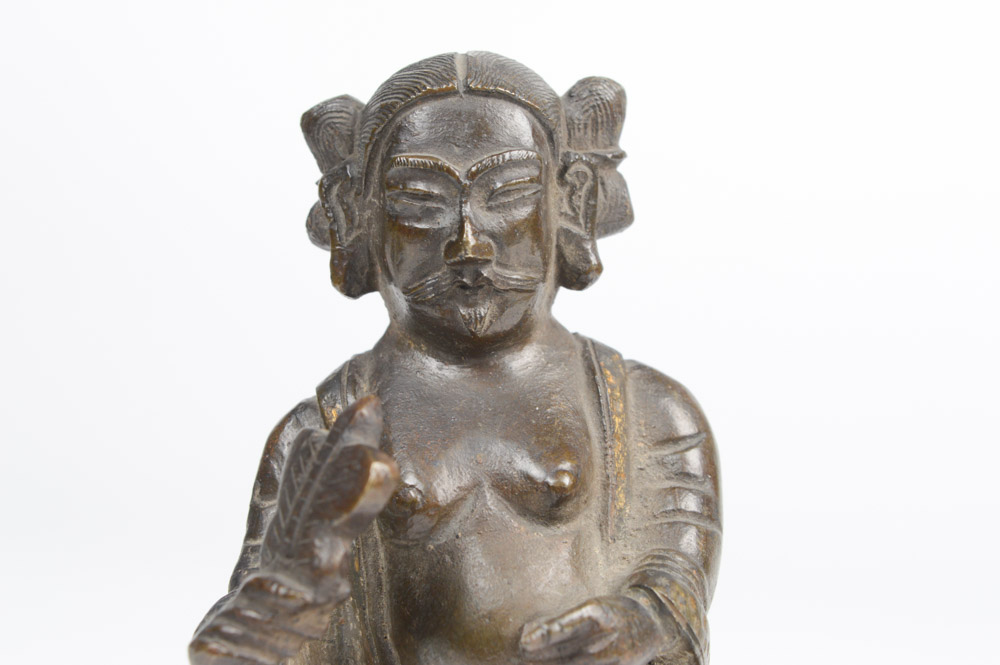 Early 20th Century Brass Daoist Immortals Figures