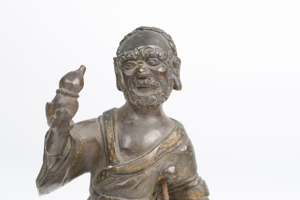 Early 20th Century Brass Daoist Immortals Figures