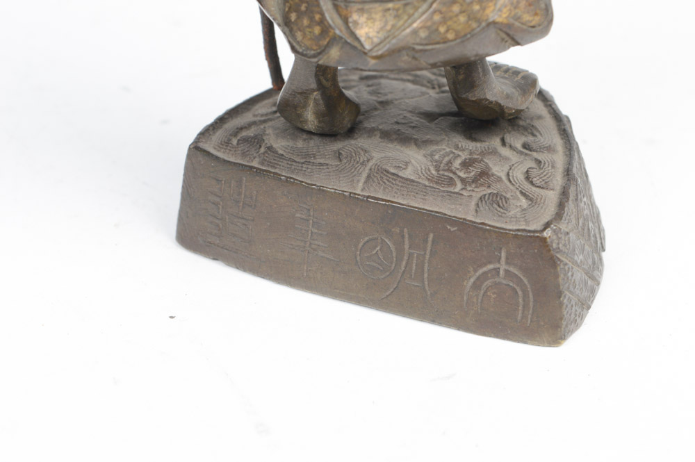 Early 20th Century Brass Daoist Immortals Figures