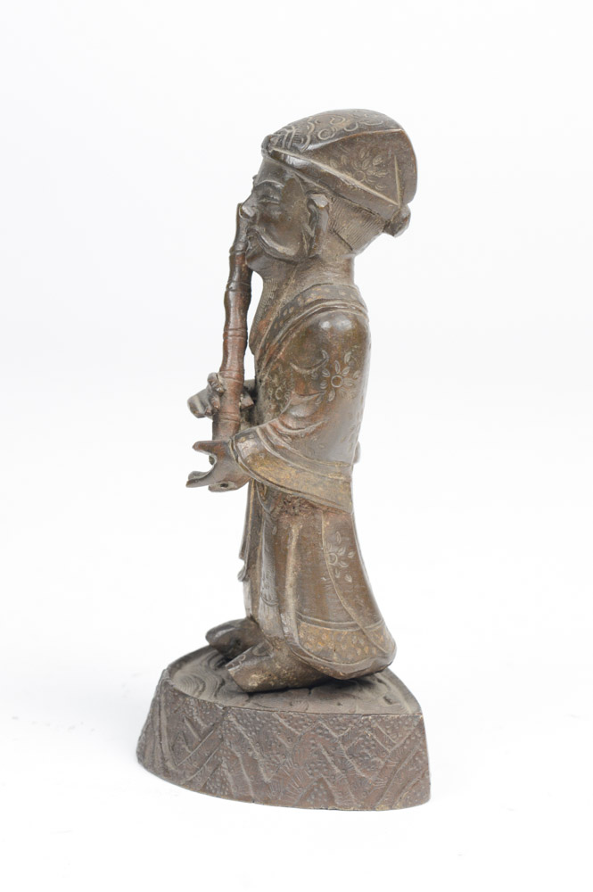 Early 20th Century Brass Daoist Immortals Figures