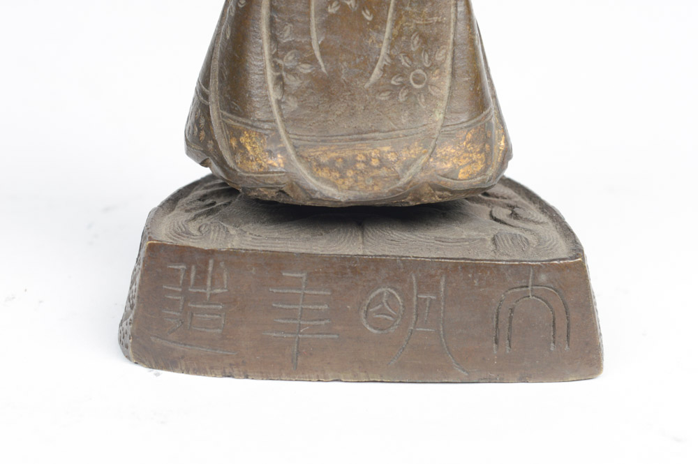 Early 20th Century Brass Daoist Immortals Figures