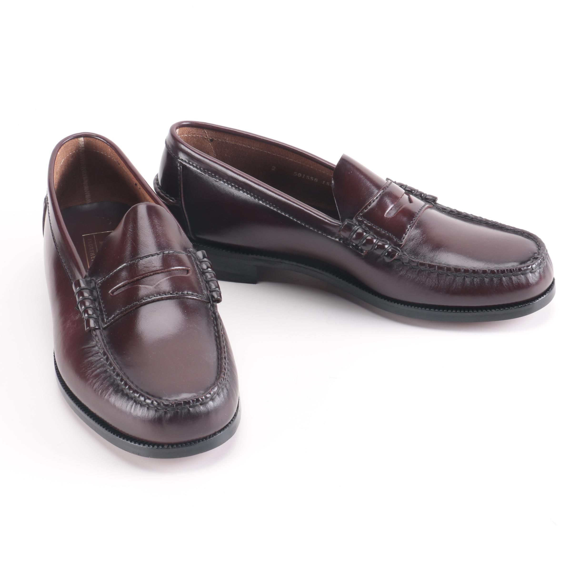 Florsheim "Berkley" Burgundy Loafers