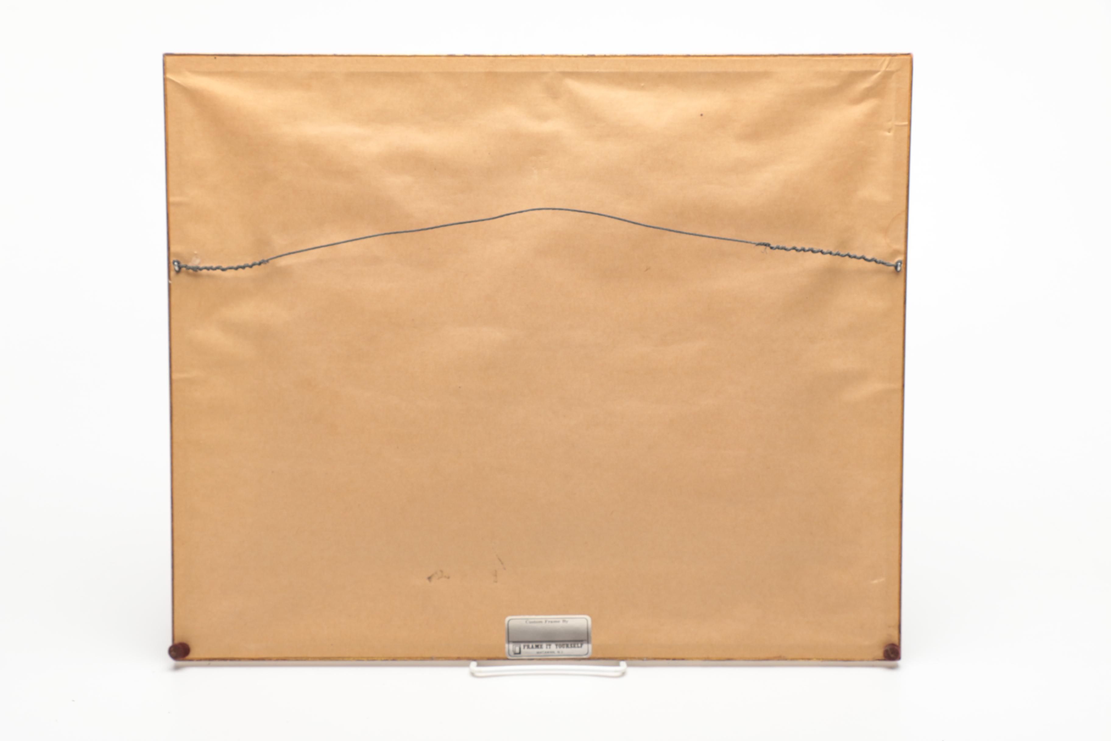 Muriel Rogers Floral Watercolor on Paper