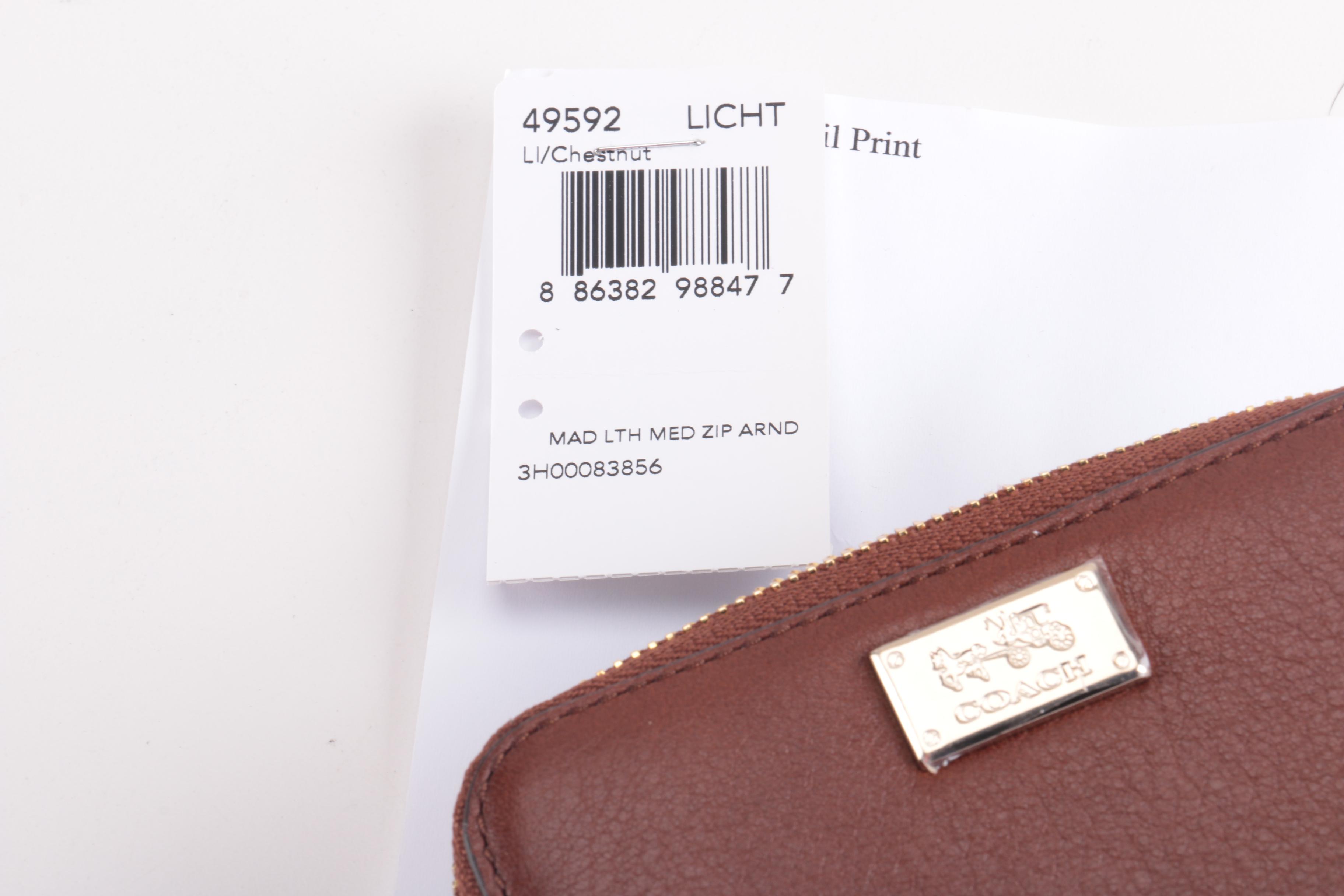 Coach Madison Leather Wallets