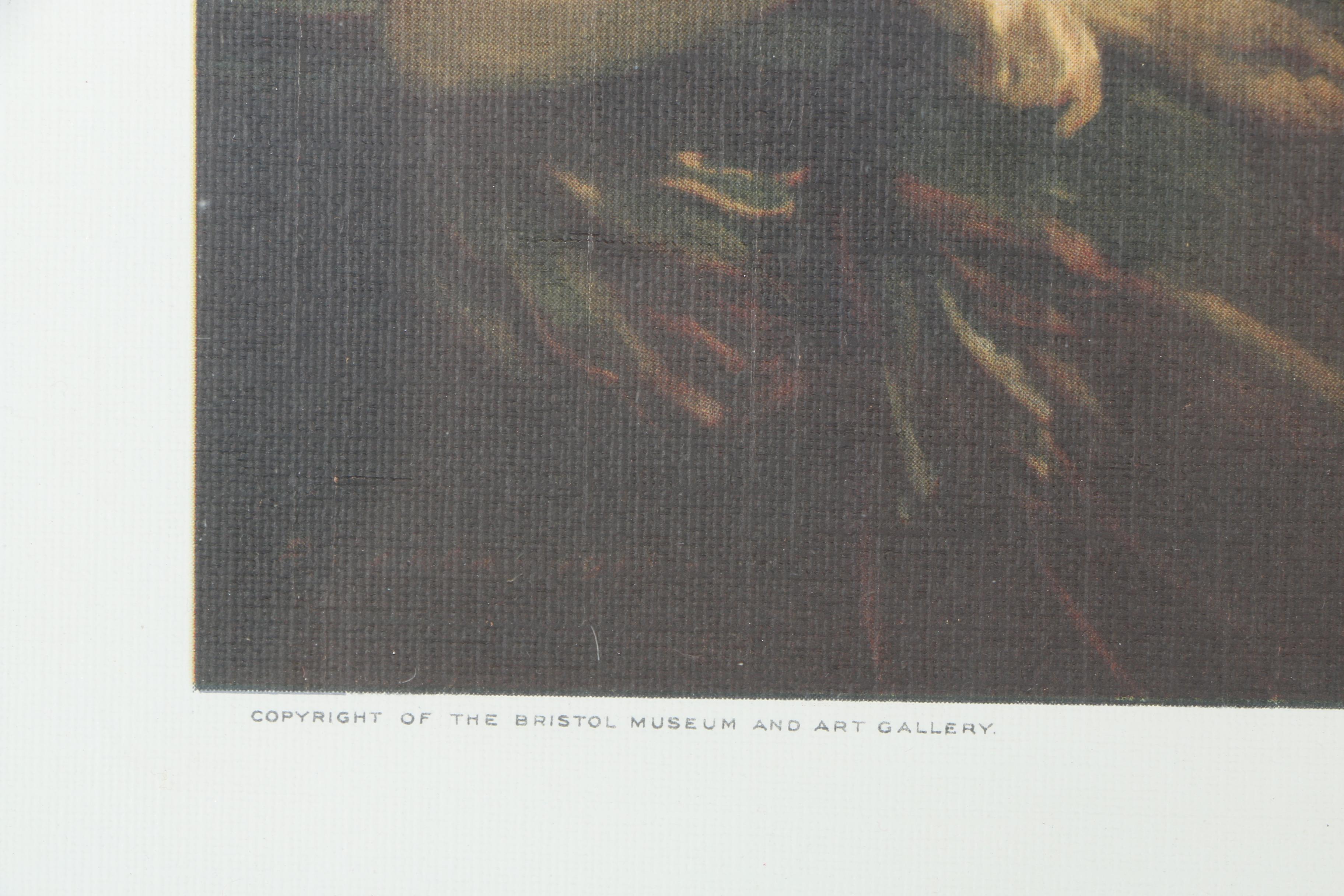 Offset Lithograph After Richard Jack's "The Toast"