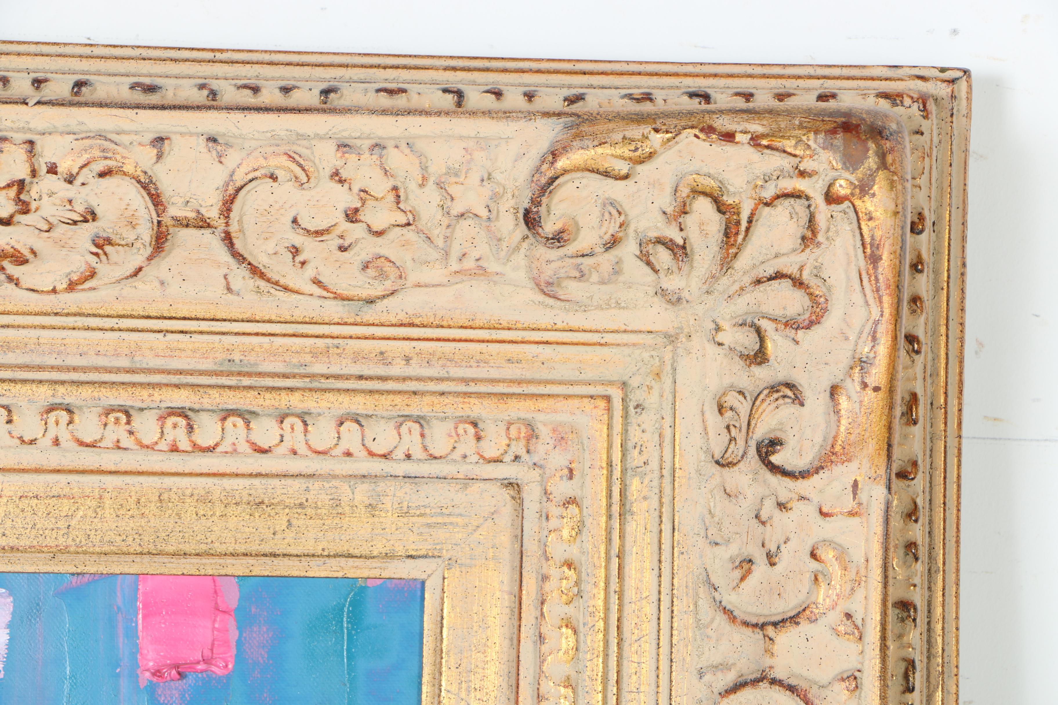 Randy Moberg Oil Painting on Board "Mexico"