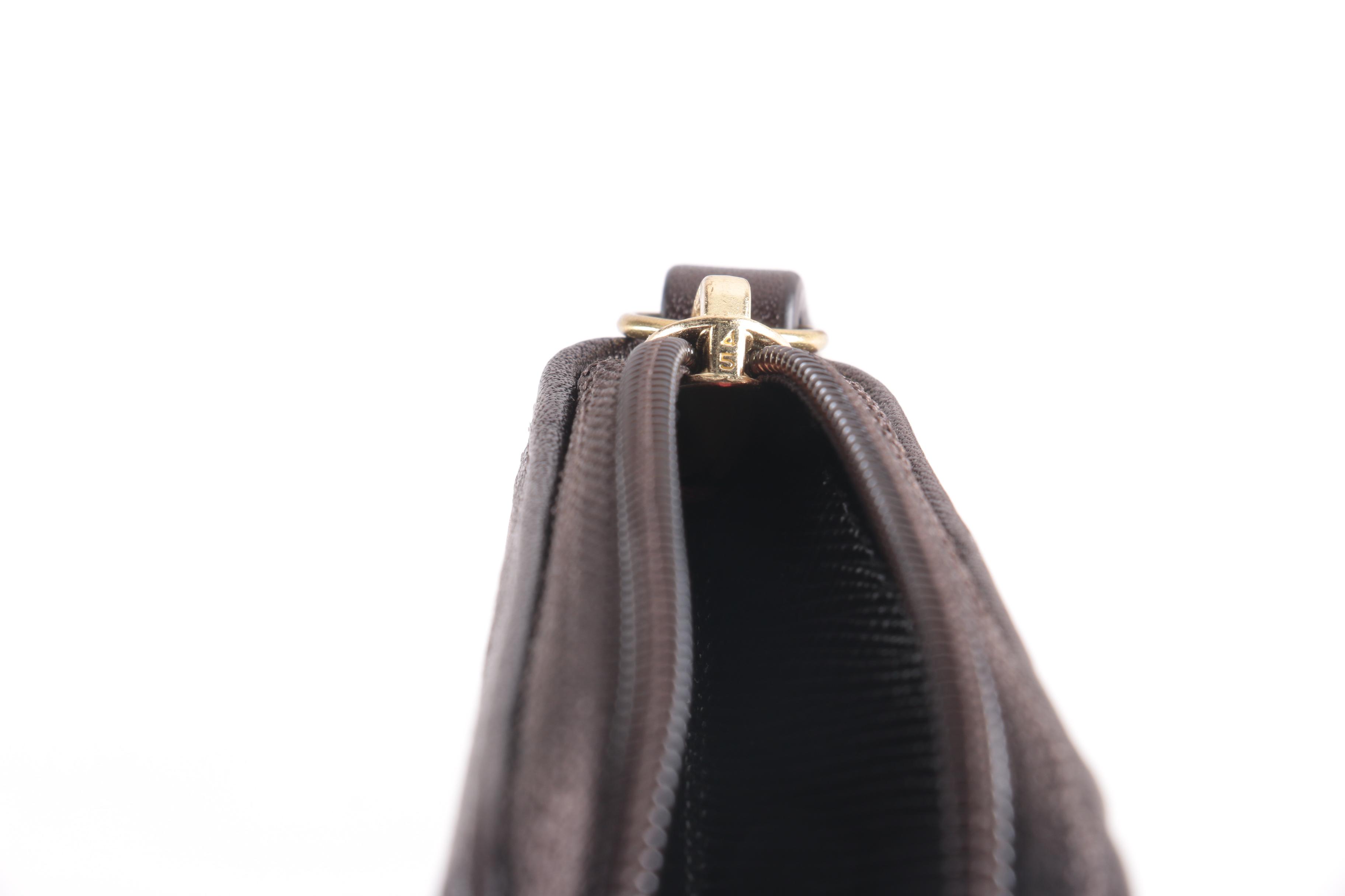 Collection of Coach Madison Brown Zebra Print Accessories