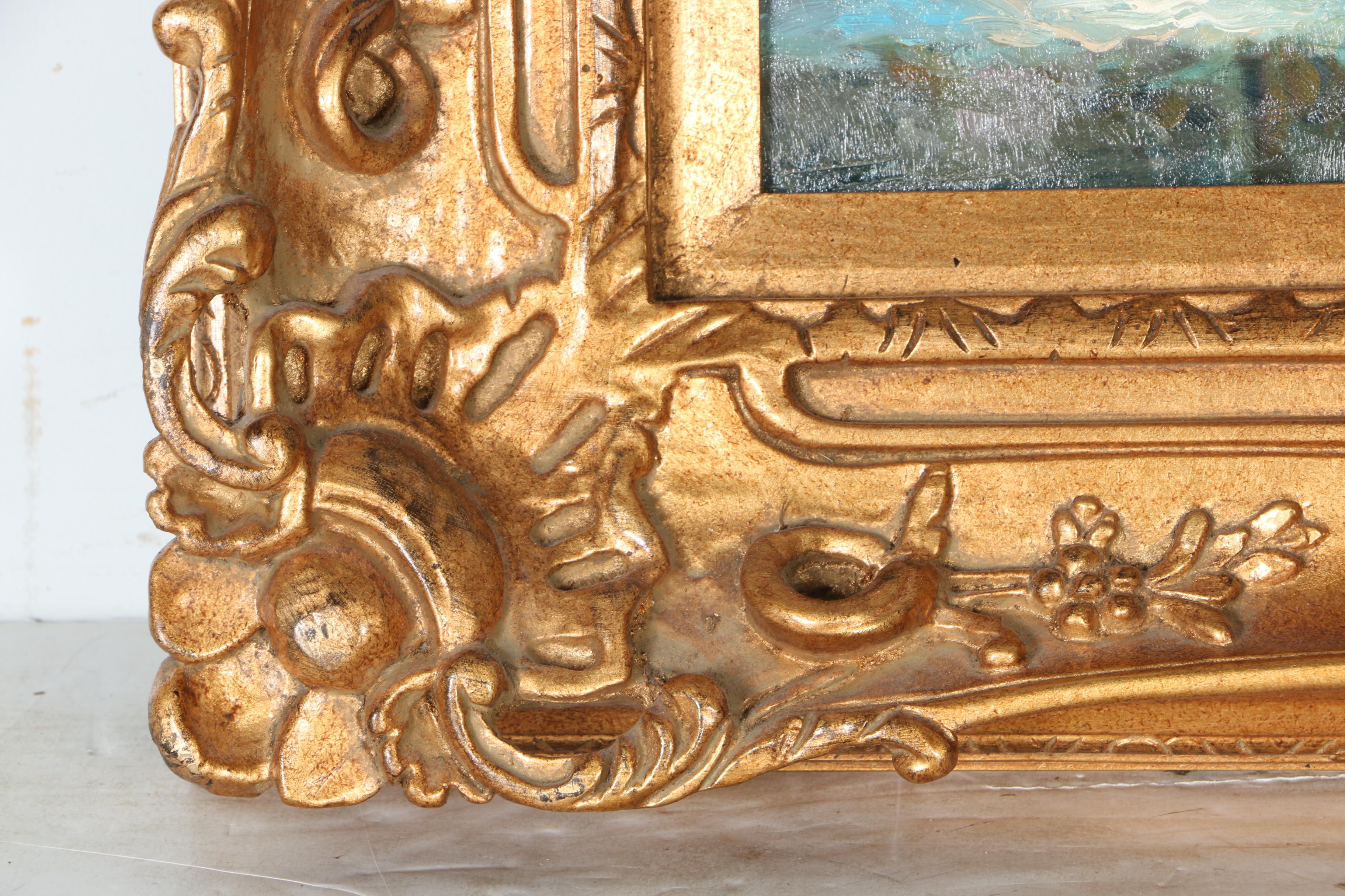 Oil Painting on Canvas of an Arrangement of Pink Roses