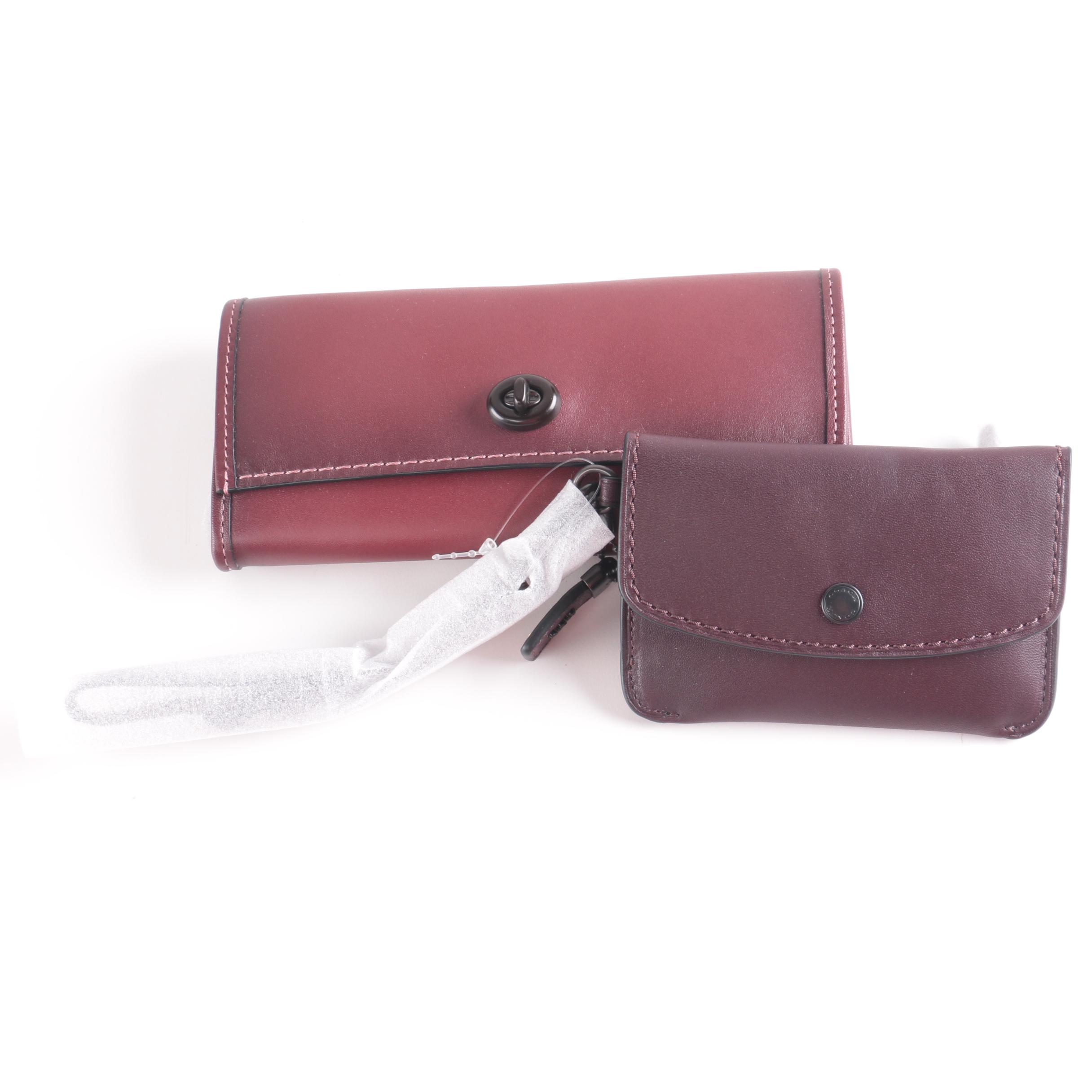 Coach Turnlock Wallet and Envelope Key Pouch