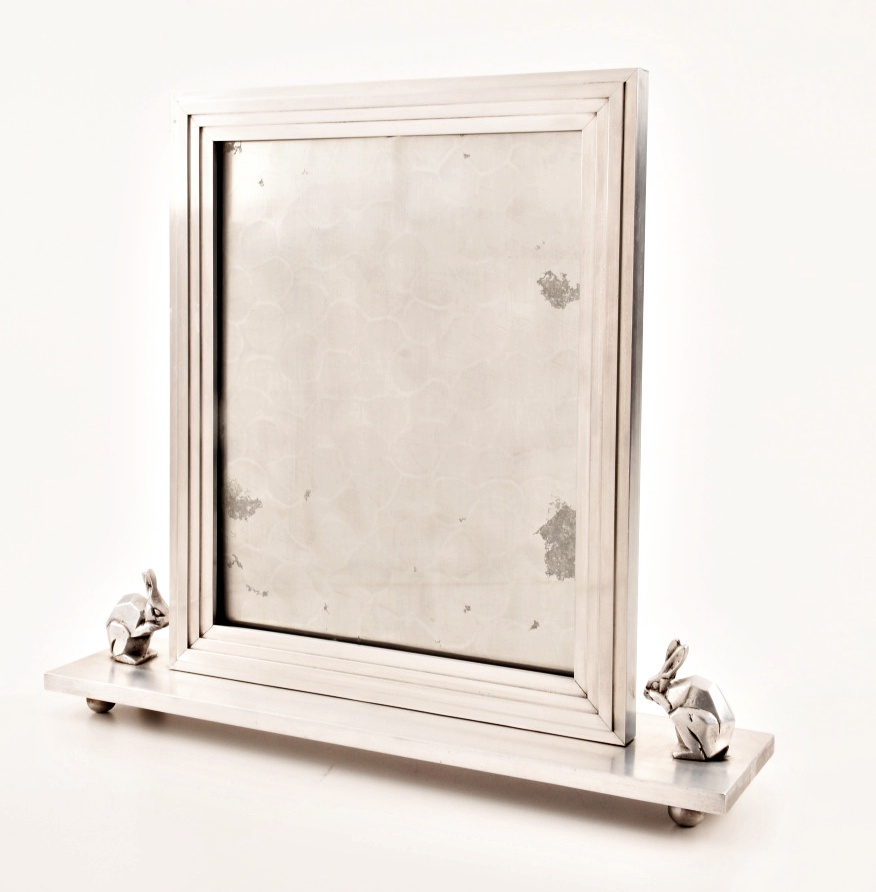 Art Deco Machinist Art Aluminum Frame by Palmer Smith